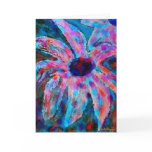 Cotton Candy Flower Greeting Card