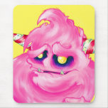 Cotton Candy Monster mousepads