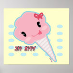 Cotton Candy Poster posters