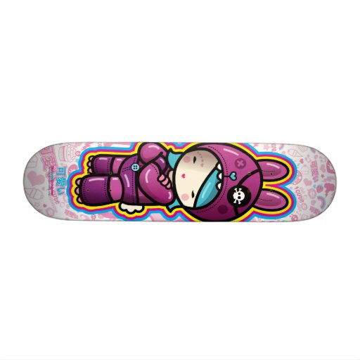 cotton candy skate board