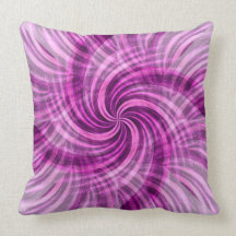 Cotton Candy Swirl American MoJo Pillow