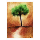 Cotton Candy Tree (Green) ACEO Art Trading Cards business cards