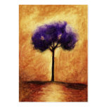 Cotton Candy Tree (Purple) ACEO Art Trading Cards Business Card