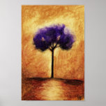 Cotton Candy Tree (Purple) Print