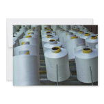 Cotton reels, texture invitations