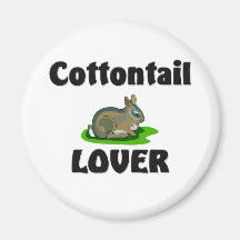 Cottontail Lover Fridge Magnet