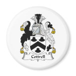 Cottrell Family Crest magnets
