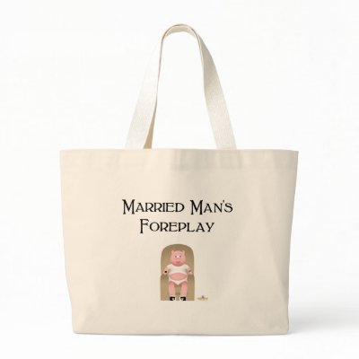 Couch Potato Pig Married Man's Foreplay Bags by animalacres