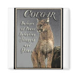COUGAR ATTACK magnets