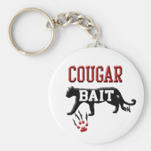 cougar bait keychains