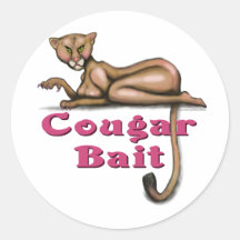 Cougar Bait Stickers