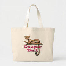 Cougar Bait Tote Bag