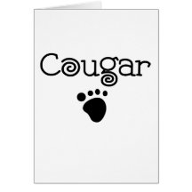 Cougar Greeting Card