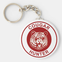 Cougar Hunter Keychains