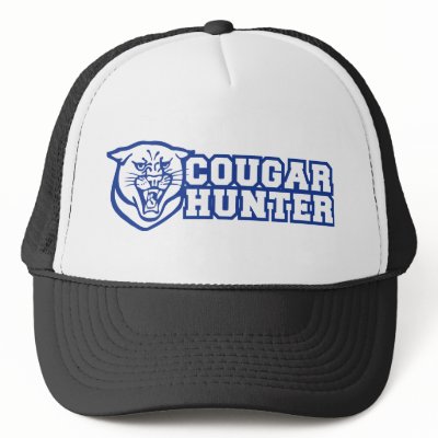 Cougar Hunter - milf hunter Mesh Hat by strk3