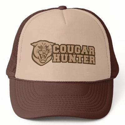 Cougar Hunter - milf hunter Trucker Hat by strk3
