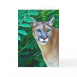 Cougar in the Jungle Note or Greeting Card