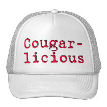 Cougar-licious hats