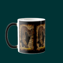 Cougar Mountain Lion Artwork on a Wildlife Mug mugs