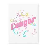 Cougar Party postcards