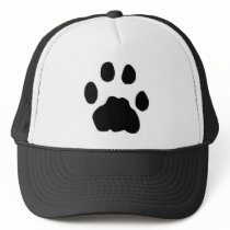 COUGAR PAW PRINT MESH HATS