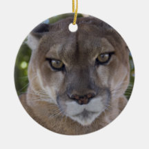 Cougar Pounce Ornament