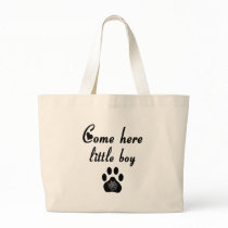 Cougar Saying: Come Here Little Boy Canvas Bags