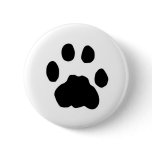 COUGAR TRACKS PINBACK BUTTON