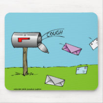 Coughing Mailbox Mousepad