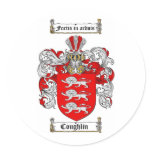 COUGHLIN FAMILY CREST -  COUGHLIN COAT OF ARMS stickers