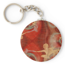 Couleur D'une Danse De Ballet 3 Keychains