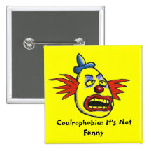 Coulrophobia: It's Not Funny Pins