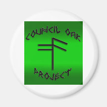 Council Oak Project Fridge Magnets