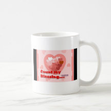 Count My Blessing Coffee Mugs