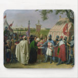 Count of Tripoli accepting the Surrender mousepads