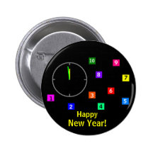 COUNTDOWN - HAPPY NEW YEAR! - button
