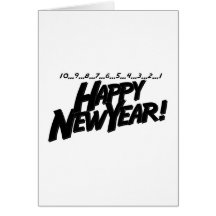 Countdown Happy New Year Card