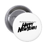Countdown Happy New Year Pins
