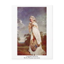 Countess Of Derby By Sir Thomas Lawrence Post Card