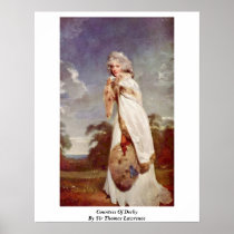 Countess Of Derby By Sir Thomas Lawrence Poster