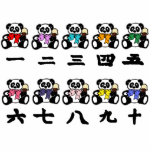Counting Chinese Pandas photo sculptures