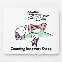 Counting Imaginary Sheep Mousepads