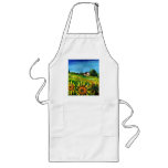 COUNTRSIDE AND SUNFLOWERS IN TUSCANY aprons
