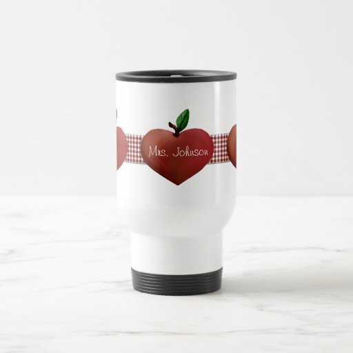 Country Apples Teacher's Travel Mug