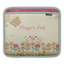 Country Bird House Sleeves For iPads