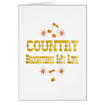 Country Brightens My Life Cards