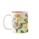 Country Butterflies mugs