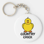 Country Chick Key Chain