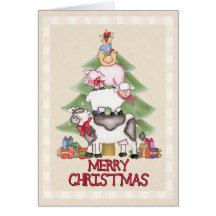 Country Christmas Card