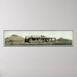 Country Club House Bisbee, AZ Yard Long Photo 1909 Print